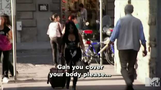 Jersey Shore: Snooki strolls through streets of Florence in her worst outfit  yet